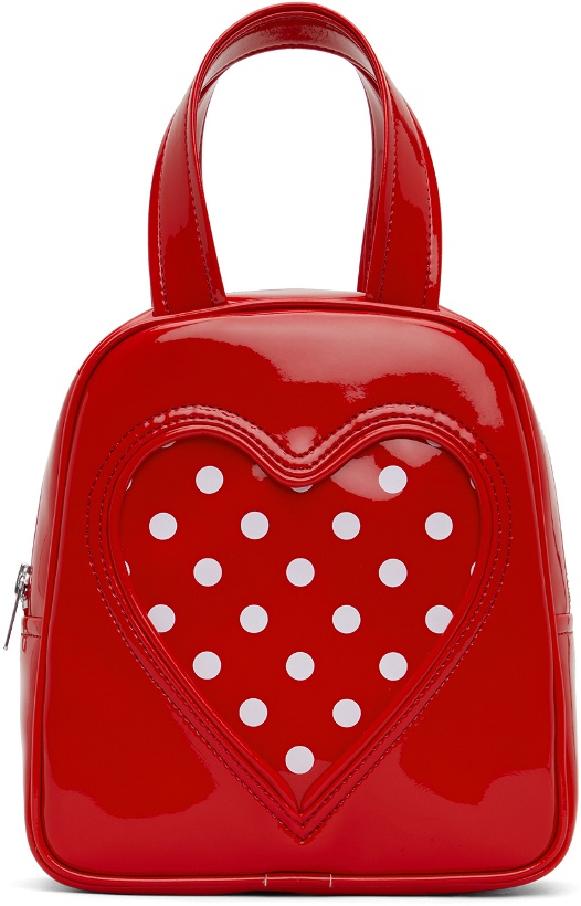 Photo: Comme des Garçons Girl Red Patent Bag