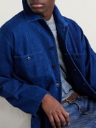 Blue Blue Japan - Textured-Cotton Overshirt - Blue