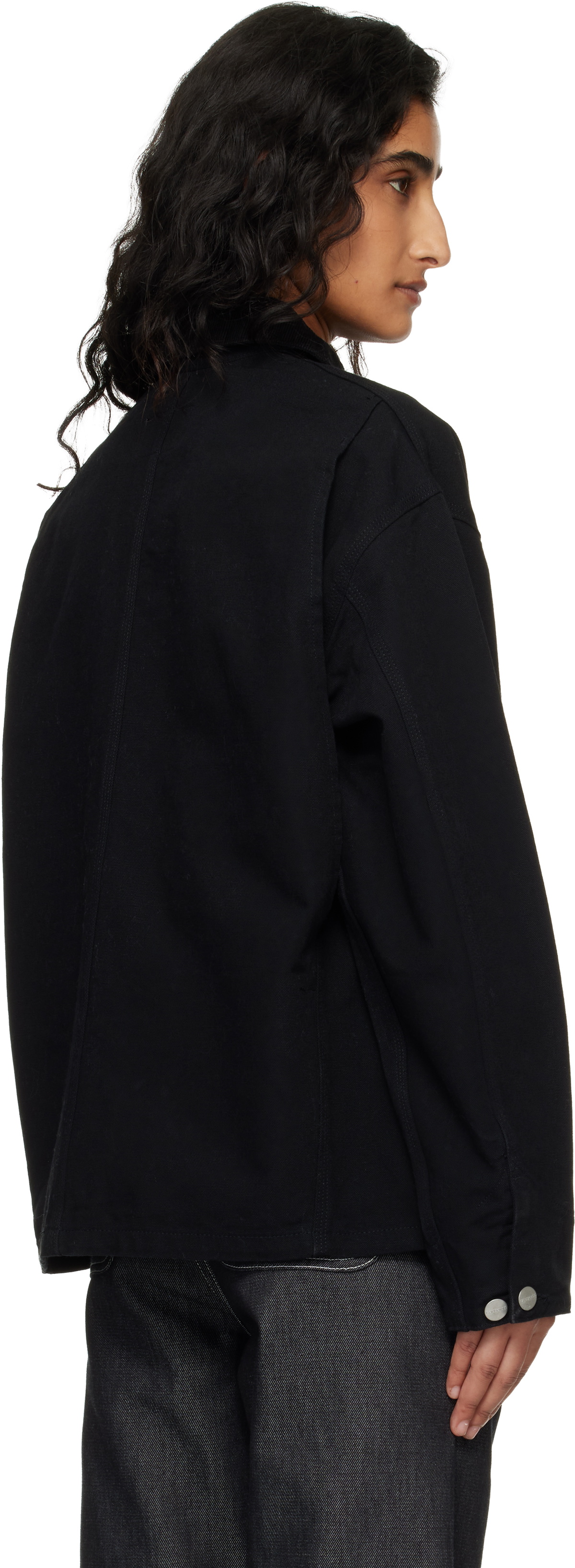 Carhartt Work In Progress Black OG Michigan Coat