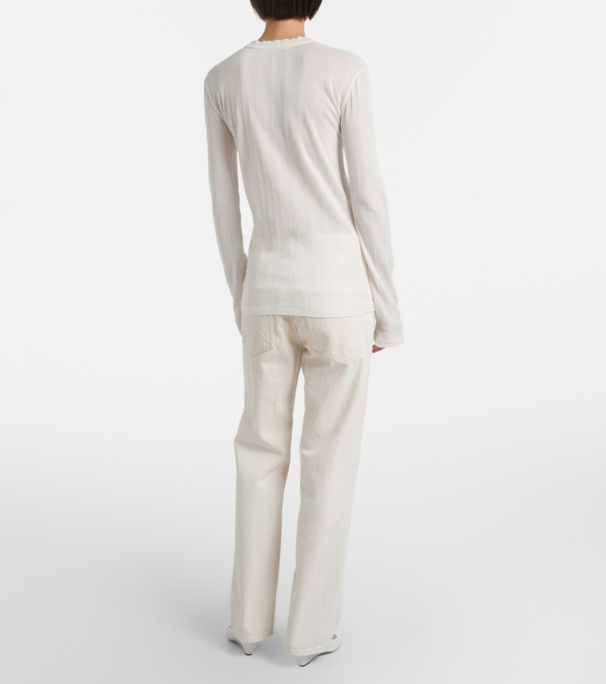 The Row Fargo straight jeans