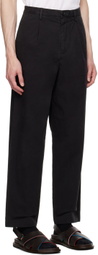 PS by Paul Smith Black Pleated Trousers