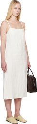 Studio Nicholson Off-White Danae Midi Dress