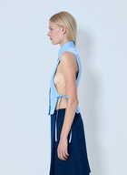 Miu Miu Poplin Sleeveless Shirt