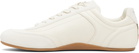 Burberry Beige Leather Knight Runner Sneakers​