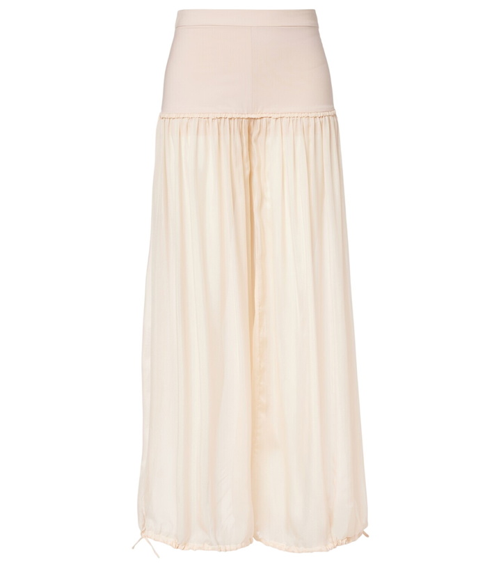 Photo: Nensi Dojaka Mid-rise wide-leg pants