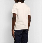 KAPITAL - Slim-Fit Printed Cotton-Jersey T-Shirt - White