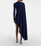 Sportmax Ariete 1234 draped jersey maxi dress