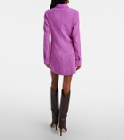 Stouls Geraldine suede shirt dress