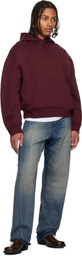 Givenchy Burgundy Scuba Hoodie