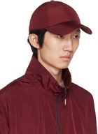 Acne Studios Burgundy Baseball Cap