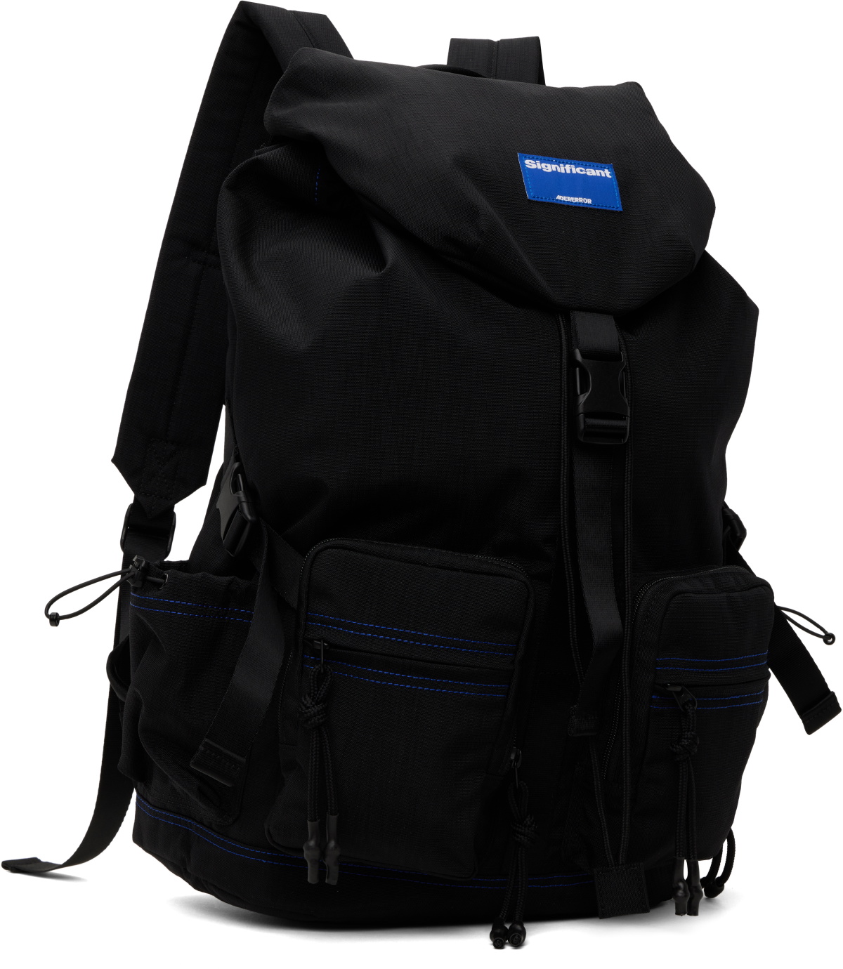 ADER error Black Sig; 'Significant' Tag 01 Backpack
