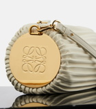 Loewe Bracelet pleated leather shoulder bag