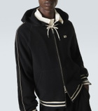 Wales Bonner Prince cotton-blend terry hoodie