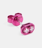 Eéra Roma 18kt white gold single earring with diamonds