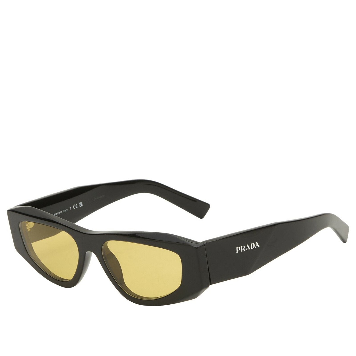 PRADA サングラス ブラック イエロー（希少）正規品 Prada PR B19S 16K455 Sunglasses Black for Man – LookerOnline