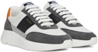 Axel Arigato Gray & Black Genesis Vintage Sneakers