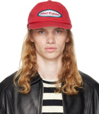 Uniform Bridge Red 'AE' Circle Logo Ball Cap