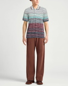 Missoni Mens Polo shirt Light in Green
