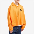 Acne Studios Men's Fester Logogram Hoodie in Sharp Orange