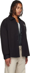 visvim Black Palmer Shirt