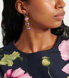 Oscar de la Renta Classic Crystal Strand earrings