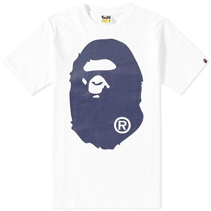 Photo: A Bathing Ape Bicolour Big Ape Head Tee