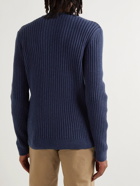 A.P.C. - Fabien Ribbed-Knit Sweater - Blue