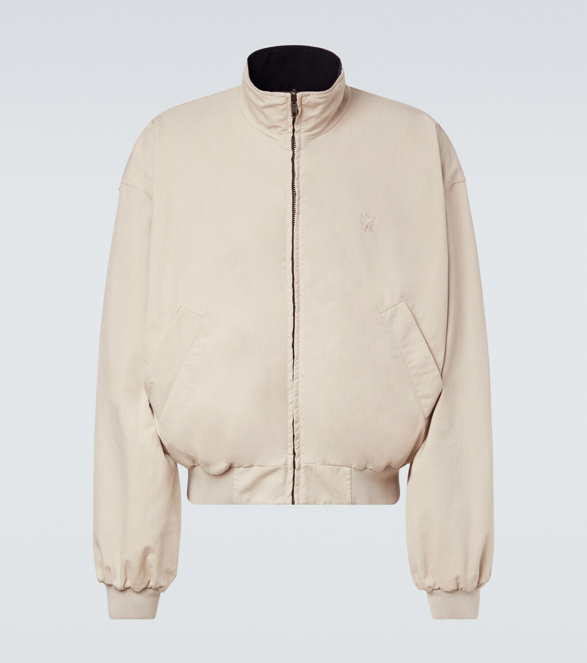 Balenciaga Reversible cotton-blend blouson jacket Balenciaga