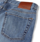 Canali - Slim-Fit Stretch-Denim Jeans - Mid denim