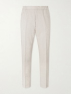 Paul Smith - Straight-Leg Linen and Wool-Blend Trousers - Neutrals
