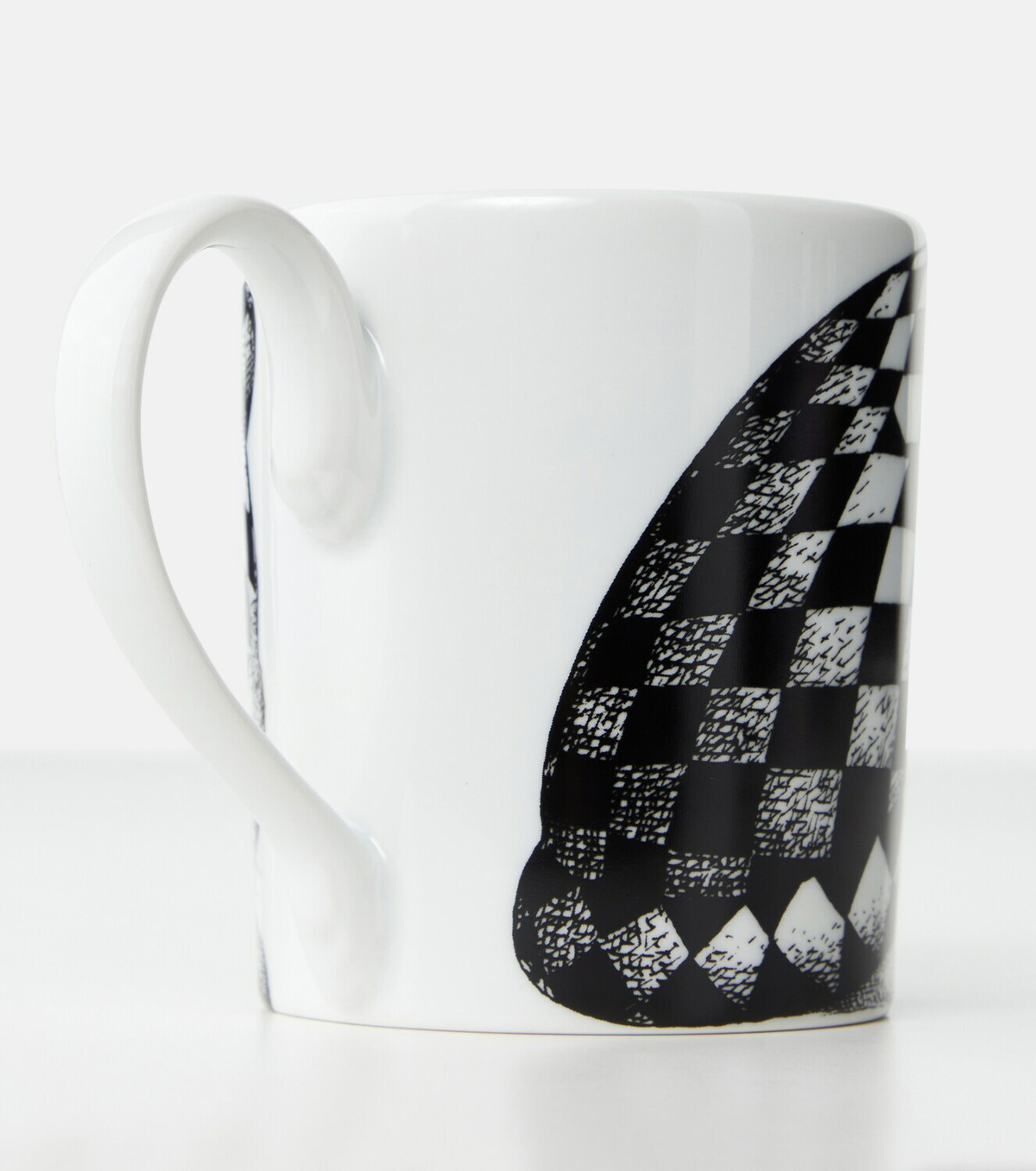 Fornasetti High Fidelity porcelain mug