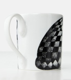 Fornasetti High Fidelity porcelain mug