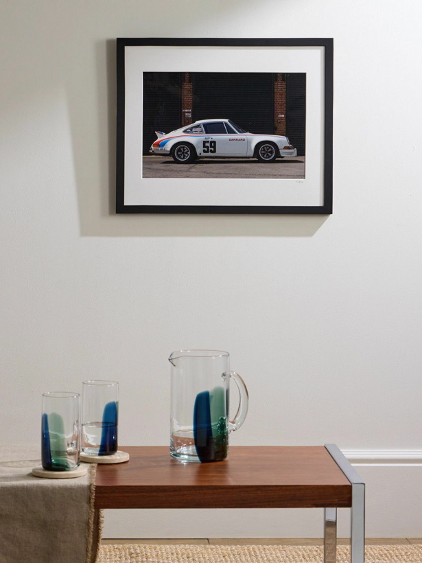 Photo: Sonic Editions - Framed 2017 Porsche 911, 1973 Print, 16&quot; x 20&quot;