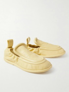 Bottega Veneta - Lagoon Leather Loafers - Neutrals
