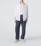 Brunello Cucinelli Striped linen shirt