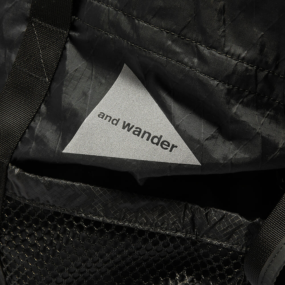 And Wander X-Pac 45L Tote Bag in Black and Wander