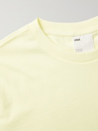 Onia - Garment-Dyed Cotton-Jersey T-Shirt - Yellow
