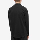 Norse Projects Men's Anton Brushed Flannel Button Down Shirt in Black