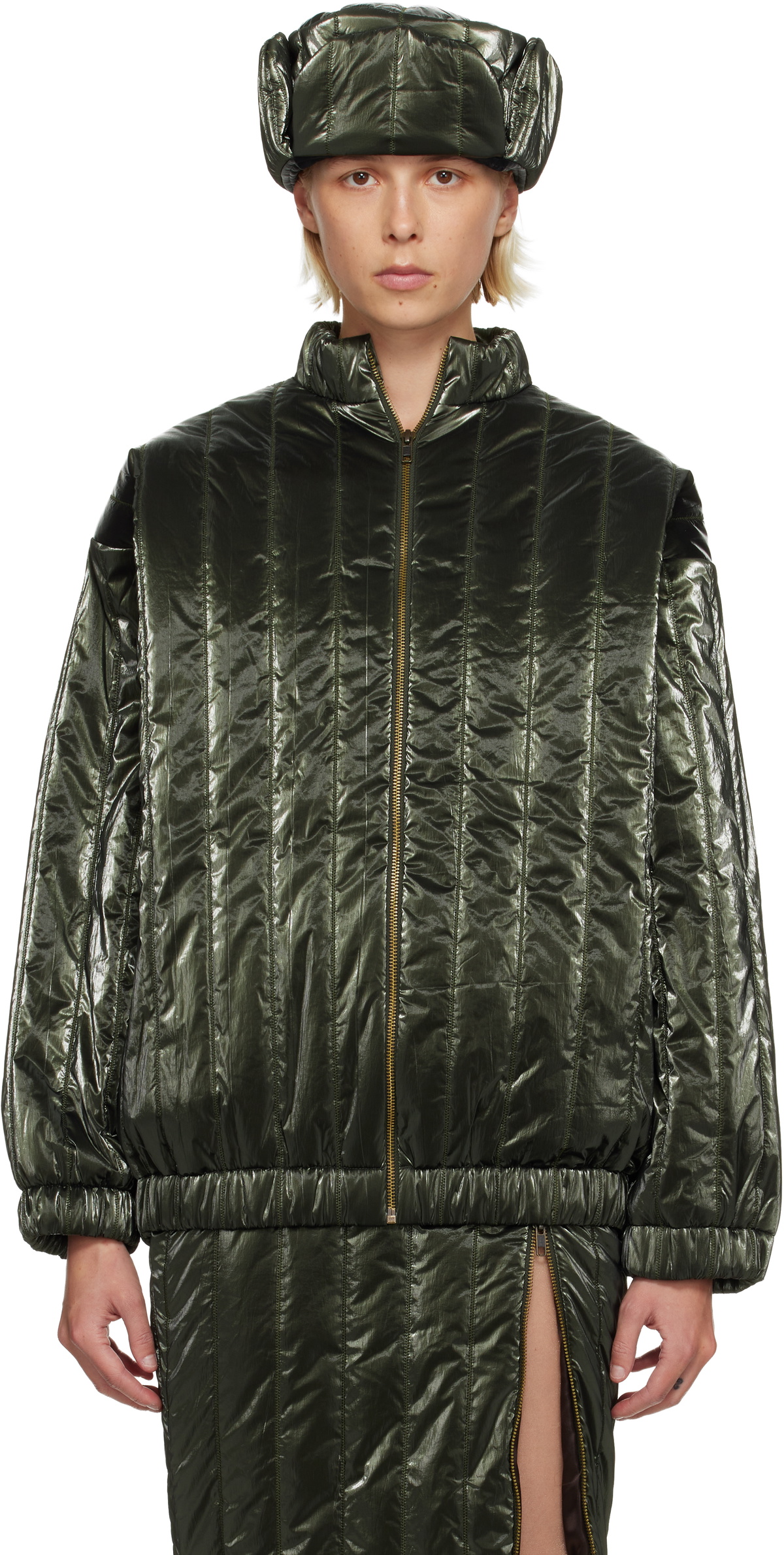 Nicklas Skovgaard SSENSE Exclusive Green Cecilia Jacket