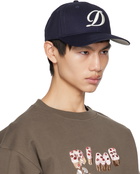 Dime Navy Cursive D Cap