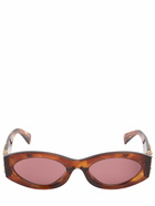 MIU MIU Round Acetate Sunglasses