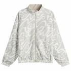 Dime Men's Reversible Chilling Fleece Jacket in Granite/Bone