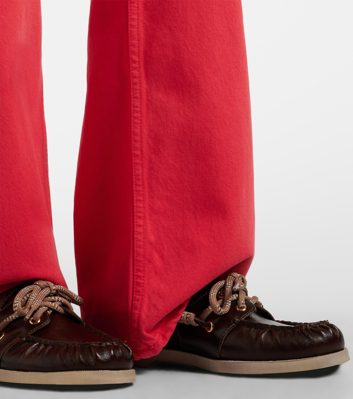 Golden Goose Cruise leather boat shoes