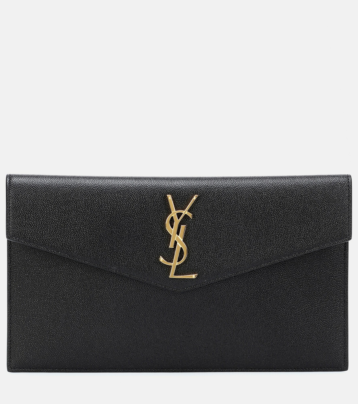 Saint Laurent Uptown leather clutch Saint Laurent