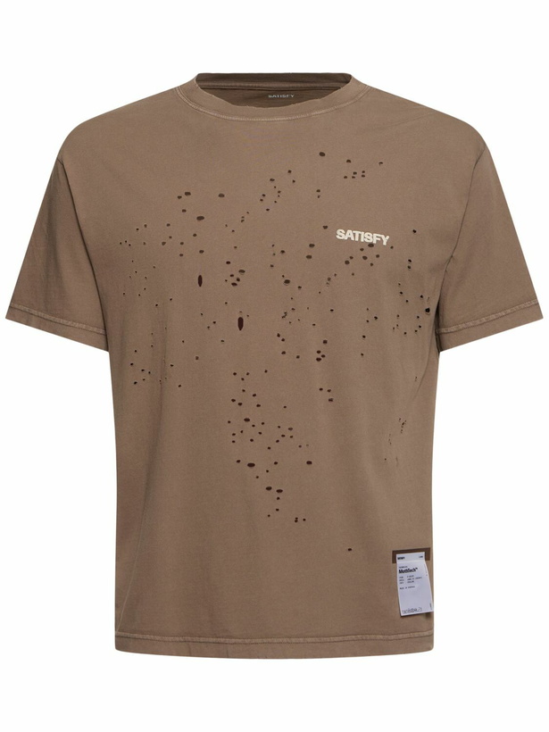 Photo: SATISFY Mothtech Cotton T-shirt