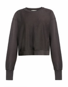 Les Tien Womens Sweatshirt Charcoal