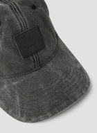 Acne Studios - Face Patch Baseball Cap in Grey