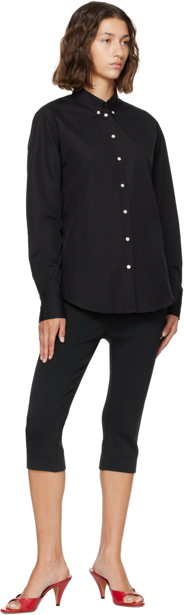 FLORE FLORE Black Casta Shirt