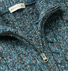 Etro - Slim-Fit Cable-Knit Wool-Blend Zip-Up Cardigan - Multi