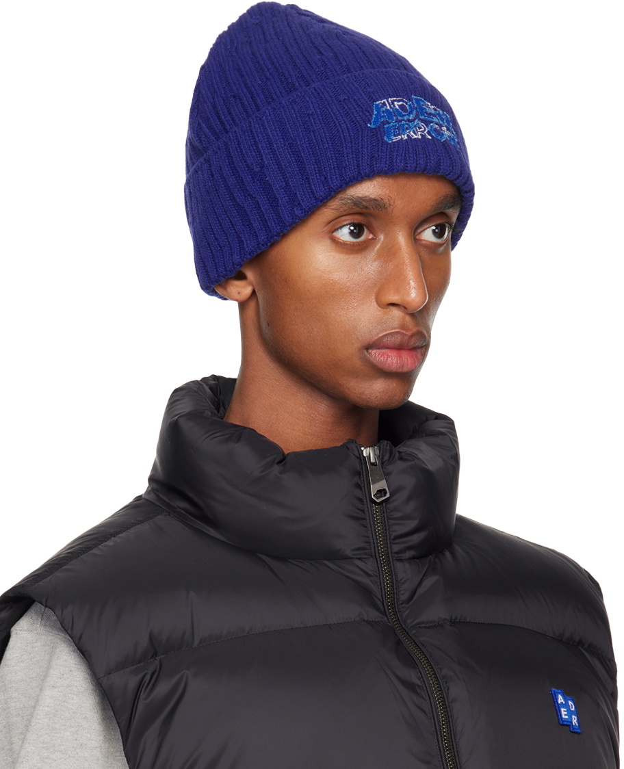 ADER error Blue Edca Logo Beanie ADER error
